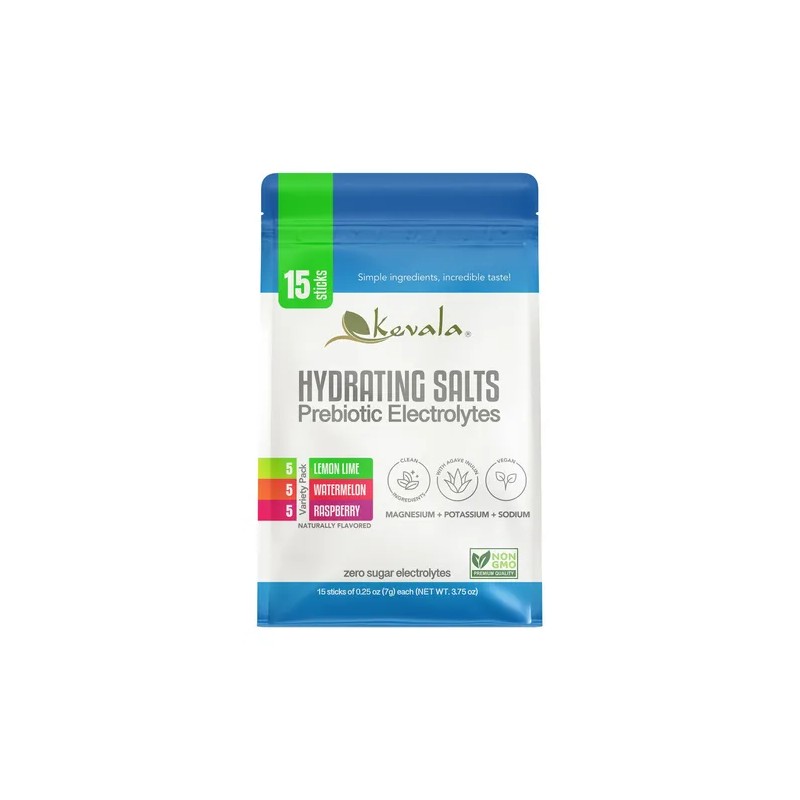 Electrolitos Kevala Con Prebioticos- Sabores Mix- 15 Sticks