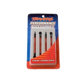 Traxxas 7118X Push Rods Aluminum Red Anodized, 1/16 Revo VXL, 4-Piece, 254-Pack