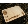 Doctor Who Dr Dalek Wood Chopping Cheese Board Gift Present