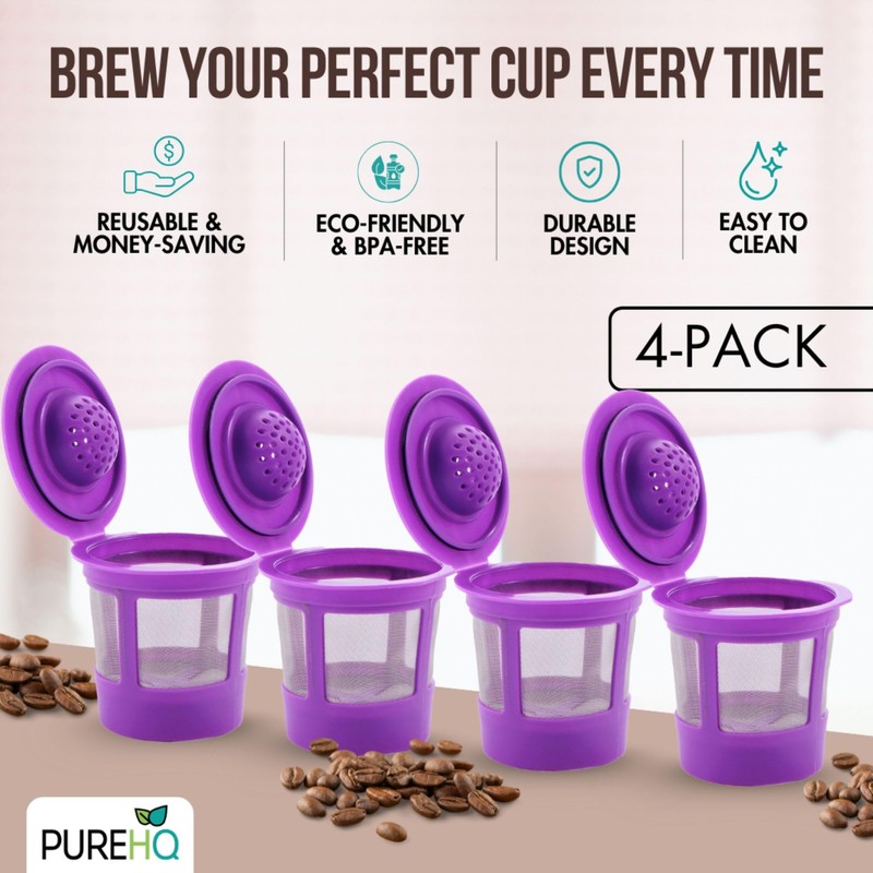 Reusable K Cups for Keurig Coffee Maker - Filter Pods