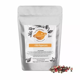 4 Colour Mixed Peppercorns Whole Dried Four Mix (Black | White | Pink | Green) (50g)