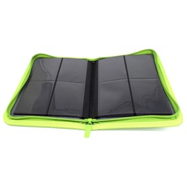 Docsmagic.de Premium Pro-Player 4-Pocket Zip-Album Light Green - 160 Card Binder - MTG - PKM - YGO