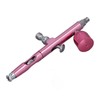 Airbrush Gun Pink 0.3mm Diameter Nozzles Portable Air Brush Painting