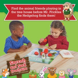 Fun Express Smoosh and Seek Treehouse - 12.91" x 8.82" | Multicolored Design | Pack of 1