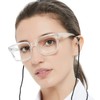MARE AZZURO Oversized Reading Glasses 6.0x for Women Stylish Readers