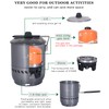 Boundless Voyage Cooking System with Heat Exchanger Pot Outdoor Camping