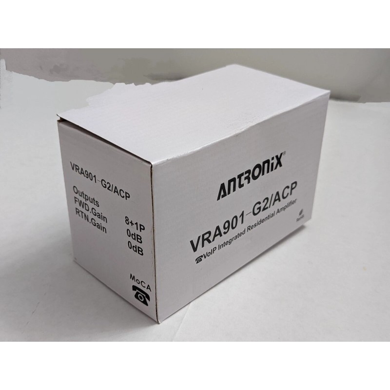 ANTRONIX VRA901-G2/ACP 1.2 GHz VoIP Residential Digital Coaxial Amplifier 9-Port