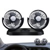 Electric Fan for Car | Double Head Car USB Fan