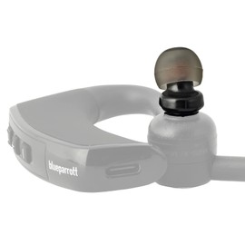 CHOCKALOTTA Eartip Adapter Compatible with Blue Parrot M300-XT/Jabra Perform 45 / Jabra Talk 65 Headsets (Includes Adapter + Set of Multi-Size Premium Silicone Eartips)