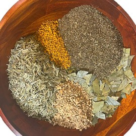 Soursop Zest organic loose leaf herbal tea soursop lemongrass ginger turmeric peppermint healthy tea soursop tealeaves soursop tea antiinflammatory tea - Bag size: 1/2 lb (70-80 servings) 15% savings