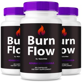 (3 Pack) BurnFlow Capsules – Original Burn Flow Daily Formula with a Clean, Premium Blend to Support Body Goals, Natural Energy & Active Lifestyle | Just 2 Easy-to-Swallow Pills a Day (180 Capsules)