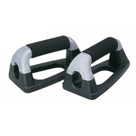 GREEN HILL Push Up Bar Push Up Bars for Muscle Building (Black/Grey)