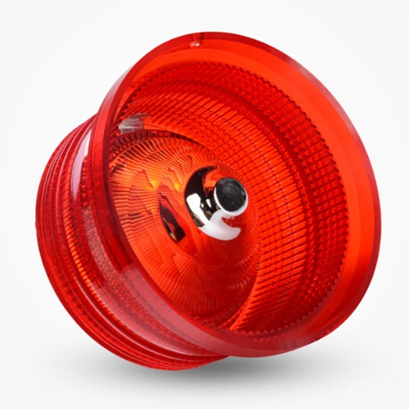 Boxonly Warning Light Red LED Emergency Safety Flashing Warning Lamp