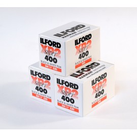 Ilford XP2 400, 35mm 36 exposures 3 rolls
