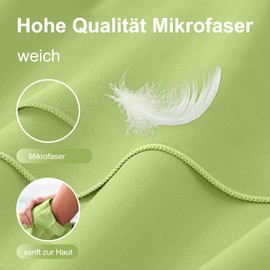 4Monster microfibre towels in 14 colours, quick-drying sports towel, absorbent, ultra-light travel towel for fitness, sauna, travel, sports.