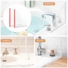CALIDAKA 2 Pack Shower Splash Guard,Tub Splash Guard Bathtub Water