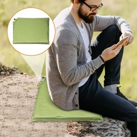 Inflatable Cushion | Waterproof Outdoor Seat Cushions | Inflatable Non-Slip Pad for Wheelchair Airplane Stadium Bleachers Camping Hiking