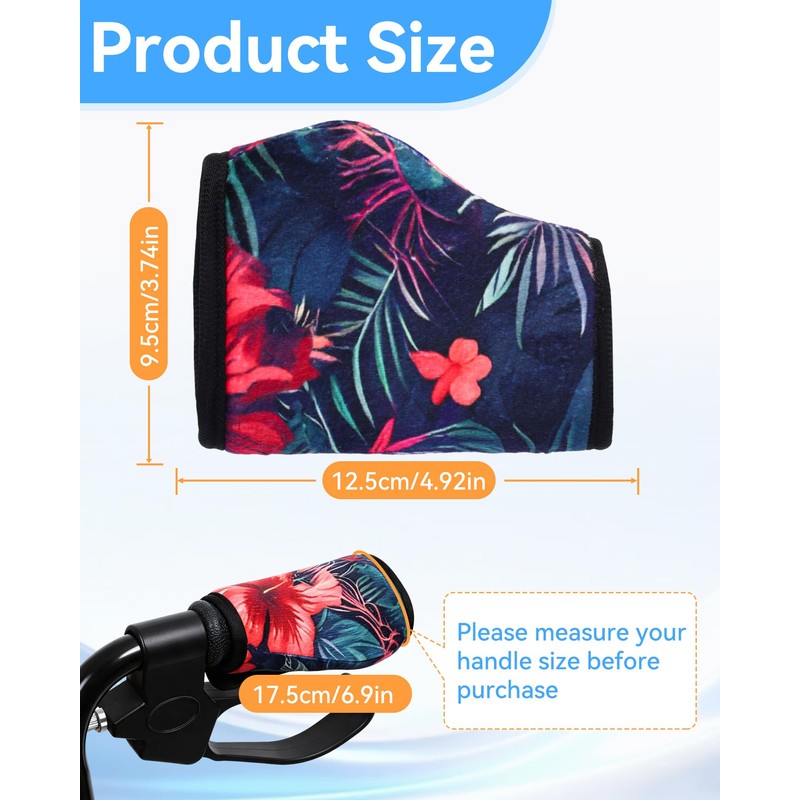 Walker Handle Cushions, Soft Non-Slip Grips for Walker, 2 Pack