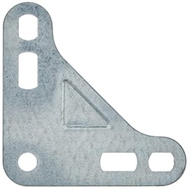 Galvanised Square for Mounting Shelf Slotted Angle Galvanised Blister 8 Units