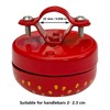 AIMALL Kids' Mountain Bike Bell with Cute Strawberry Cartoon Design,