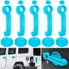 E-cowlboy Door Handle Cover Inserts+Tailgate Handle Cover+Recess Guard for 2007-2018