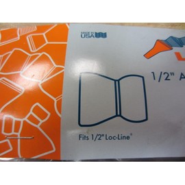 LOC LINE 50813 1/2" HOSE ID, 1/2, COOLANT HOSE NOZZLE, 1/4 & 3/8" NOZZLE DIAM, 13" HOSE LENGTH, COOLANT HOSE KIT 3/8 & 1/2" NPT FOR LOC-LINE MODULAR HOSE SYSTEMS