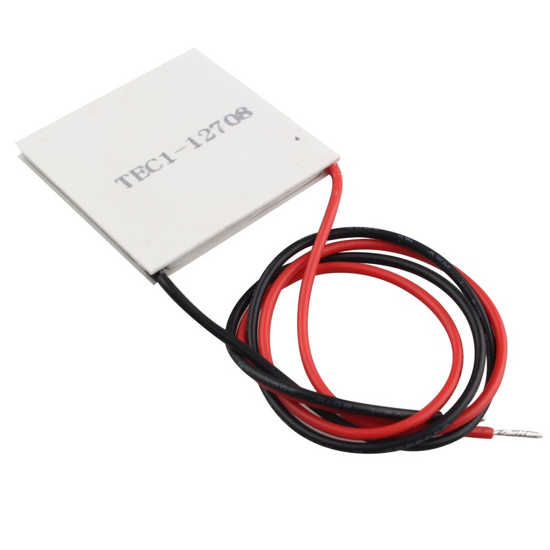 HALJIA TEC1-12708 Heatsink Thermoelectric Cooler Cooling Peltier Plate Module 12V