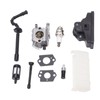 Carburetor Kit Strong Sparking Plug Air Filter Fuel Line Strainer