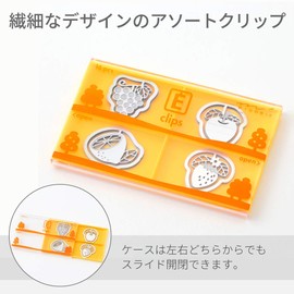 Midori Clip Etched Clips Fruit Pattern 43365006