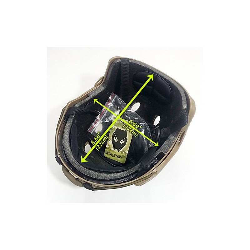 Tactical Army Military Style SWAT Combat MH Type Fast Helmet