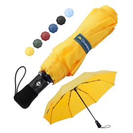 Chakipee Compact Automatic Umbrella For Men and Women Windproof 8 ribs