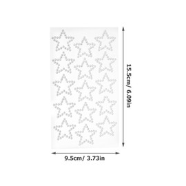 minkissy Rhinestones Stickers Star Face Gems Glitter Eye Stick on Crystals Jewels Crystals for Makeup Nail Craft