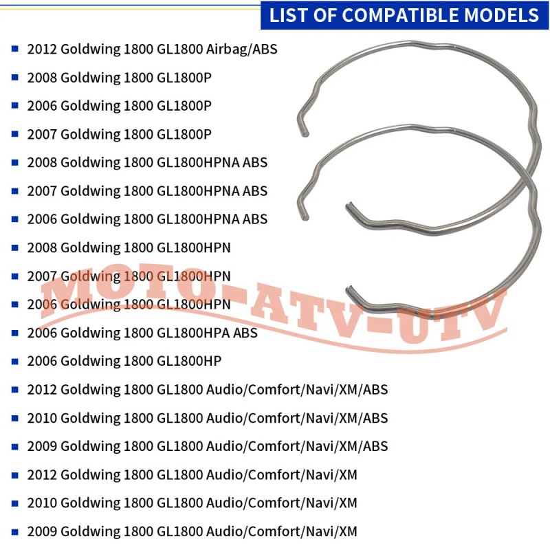 JINFANNIBI Fork Bushing and Seal Rebuild Kit Set For Honda
