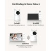 CZEview 5.5 Inch 2K Baby Monitor with Camera, HD Night