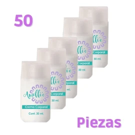 Crema Amolli'e 30ml Amenidades Hoteleras Mayoreo 50 Pzas Tipo De Envase Botella