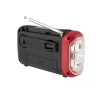 Midland Emergency Alert Weather Radio Portable W/Flashlight, Black Red ER50