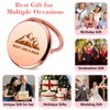 Gift for Geology Lover Rock Collector Compact Makeup Mirror for