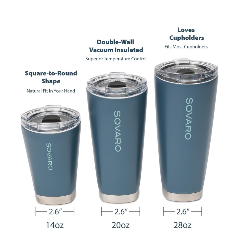 Sovaro Tumbler 20oz (Glacier Mint)