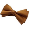 Bowties.jp bd470 Orange Brown Deformed Bowtie, Bowtie, Easy to Wear,