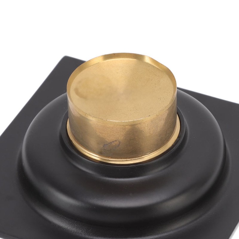 Floor Drain European Style Antique Stainless Steel and Copper Square