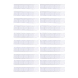 Pack of 50 13.56 MHz NFC RFID Sticker Label 504 Byte Repeatable Written High Frequency IC UID Label for Access Control