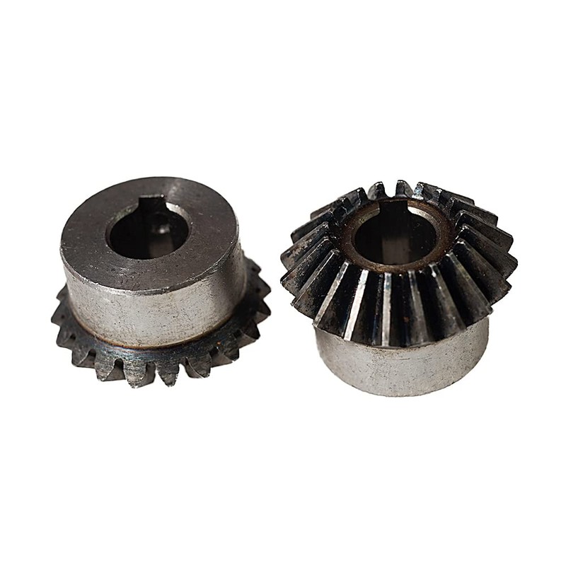 2Pcs Bevel Gear Tapered Bevel Pinion Gear Bevel Gears 2