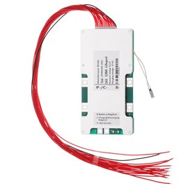 Bisida 16S BMS 51.2V 120A Lifepo4 Battery Management System Protection Board with Balance and NTC,Ten Functional protections, Common Port for Solar Energy Storage System