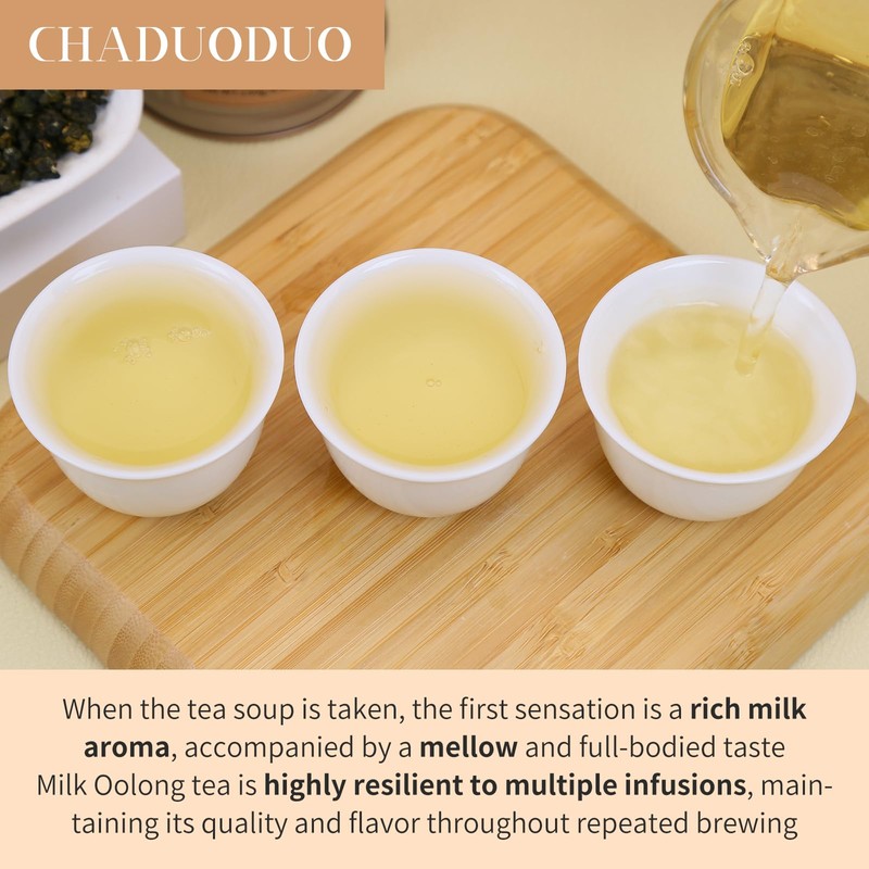 Milk Oolong Tea Milky Oolong Tea Taiwanese High Mountain Loose