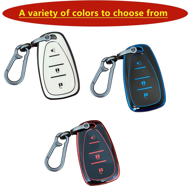 AIOEUOIA for Chevy Key Fob Shell Keyless Entry Systems Fit