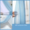 YALLOVE Wedding Arch Draping Fabric, 2 Panel 30" x 236"
