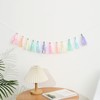 NOLITOY Chic Tassel Garlands Decor 2 Sets of Paper Tassels