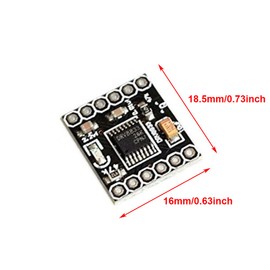 Motor Driver Shield, 2-Channel Motor Driver Shield,Stepper Motor, 1.5A 3V -10V H-Bridge 4-Wire Short Circuit Overcurrent Protection Stepper Motor