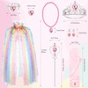 10 Pieces Princess Cape Set Dress up Clothes for Little