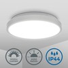B.K.Licht - Ceiling Light for the Bathroom, Neutral White Light